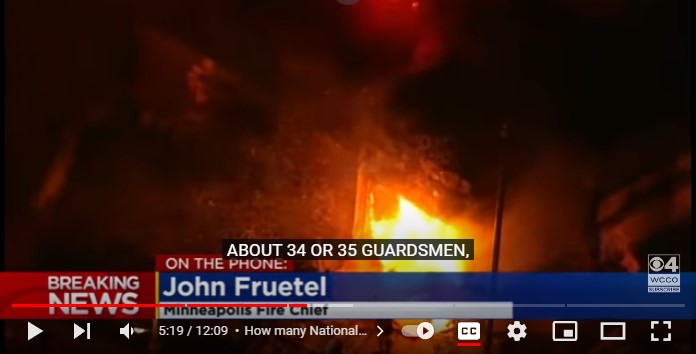 The “last mission” the National Guard received the night of Thurs May 28 was to provide escort to our paralyzed Fire Dept.  ’34 or 35′ Guardsmen were deployed to aid MFD in ‘life-and property saving’. Last.