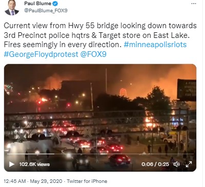 Despite pleas of city officials and residents, State forces were not involved with “restoring order” until